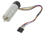 Motor DC cu Codificator și Transmisie 6V 2.4A 99:1