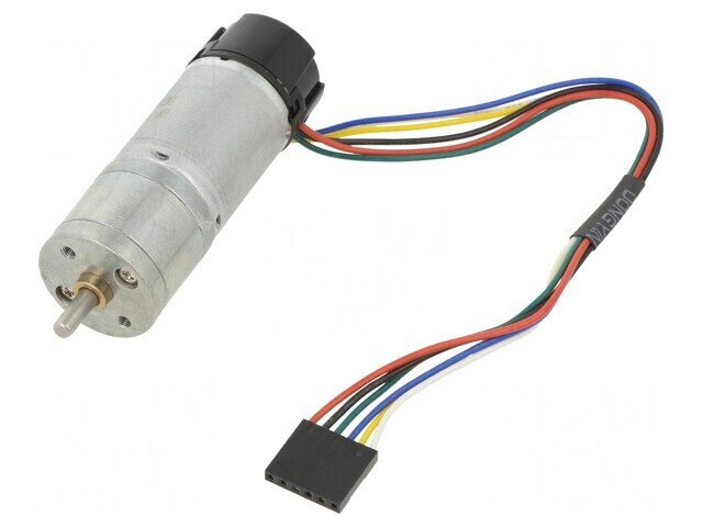 Motor DC cu Codificator și Transmisie 6V 2.4A 99:1