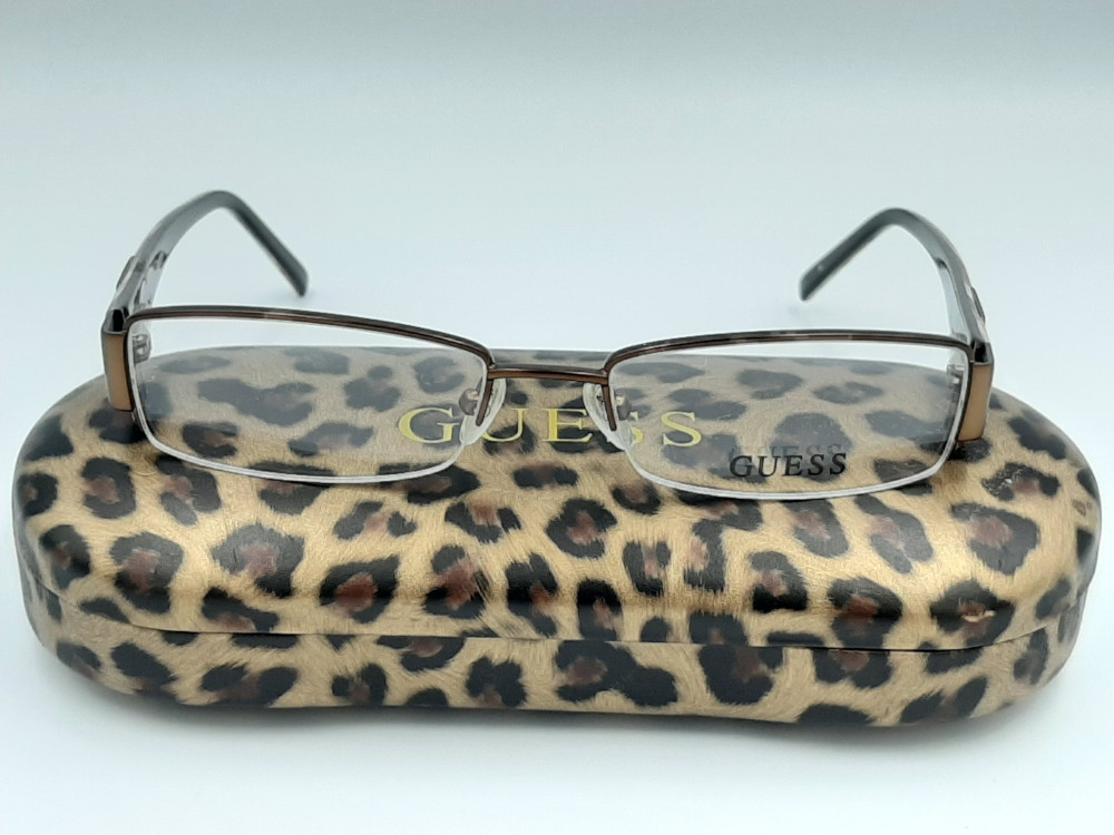 Rame de ochelari de vedere +toc GUESS originale noi, Rectangulara, Femei |  Okazii.ro