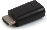 ADAPTOR video GEMBIRD, HDMI (T) la VGA (M), rezolutie maxima Full HD (1920 x 1080) la 60Hz, black, &quot;A-HDMI-VGA-001&quot; (timbru verde 0.08 lei)