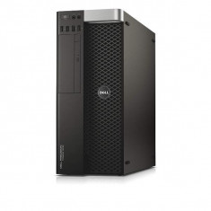 Workstation Dell T7810, Tower, 2 Procesoare Intel 12 Core Xeon E5-2678 v3 2.5 GHz; 32 GB DDR4 ECC; 2 TB HDD SATA; Placa video nVidia Quadro M2000, foto