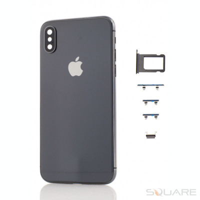 Capac Baterie iPhone X, Black (KLS) foto