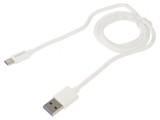 Cablu USB 2.0 USB-A la USB-C 1m Alb 5A