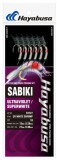 Taparine Scrumbie HAYABUSA Sabiki, Ultraviolet Superwhite, Nr.6, 6 Carlige, 1buc/pac