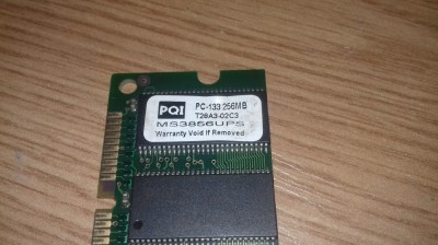 Memorie SDR - 256 MB - PQI foto