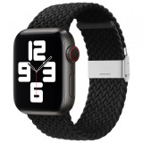 Curea Techsuit W032 pentru Apple Watch 42mm / 41mm / 40mm / 38mm Series, Neagra