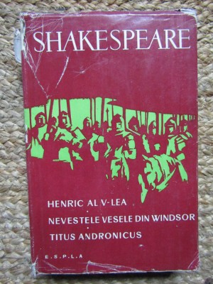 William Shakespeare - Opere. Volumul 5 (1958) foto