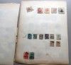 Lot 15 timbre clasice Persia (Iran) 1870&ndash;1890 pe pagină veche de album filatelic -A42, Stampilat