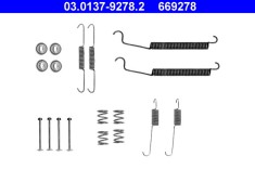 ATE 03.0137-9278.2 Set accesorii, sabot de frana