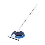 Mop rotativ electric fara fir, cap 360&deg;, maner telescopic reglabil, pentru geamuri, masina sau podele, Oem