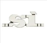 Emblema laterala scris &quot;Si&quot; moped Piaggio si - Si FL2 - Si Mix 2T AC 50cc