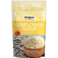 Faina de Seminte de Floarea Soarelui Fara Gluten Bio 200 grame Dragon Superfoods