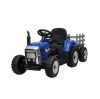 Mini tractor electric cu remorca, 12V, 2 motoare, 3-8km/h, Mp3 Player, lumini, telecomanda Bluetooth AutoDrive ProParts