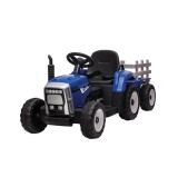 Mini tractor electric cu remorca, 12V, 2 motoare, 3-8km/h, Mp3 Player, lumini, telecomanda Bluetooth AutoDrive ProParts