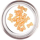 Cumpara ieftin Felii Fimo Nail Art - funde, galben-alb, INGINAILS