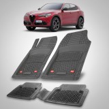 Cumpara ieftin Covorase Alfa Romeo Stelvio SUV Facelift Compatibile 2020-2026 | Black