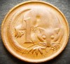 Moneda exotica 1 CENT - AUSTRALIA, anul 1975 *cod 3487 A, Australia si Oceania