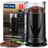 Macinator electric de cafea, BLOW, 200W, inox, capacitate 50g, design compact