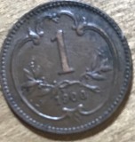 MNDSTR AUT3 Austroungharia 1 heller 1900