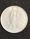 Moneda 2 lei 1914 muchie dreapta