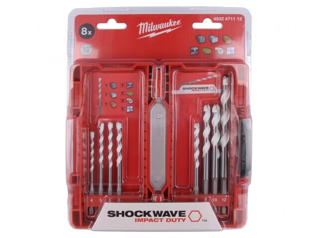 Set Burghie Universale 8 Bucăți 4-12mm