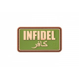 PATCH CAUCIUC - INFIDEL - MULTICAM