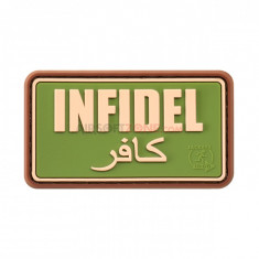 PATCH CAUCIUC - INFIDEL - MULTICAM