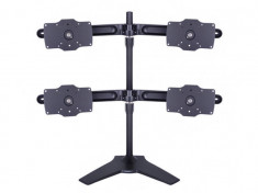 Suport 4 monitoare Multibrackets 15 - 32 inch Black foto