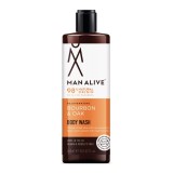 Cumpara ieftin Man Alive Bourbon Oak - Gel de dus, 500 ml
