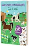 Marea carte cu autocolante. Cai si ponei, Litera