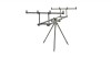 Rod-pod East Shark 4 posturi