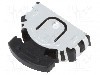 Microintrerupator 9.5x8.15mm, OFF-(ON), JIANFU - TMHU33