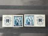 Protectoratul Boemiei 1940 - Crucea Roșie, Pereche Timbre cu Cupon L+R, MNH -A150