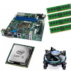 Kit Placa de baza Acer H61H2-AD, DDR3, Intel Core i3-3220 3.3GHz, 4GB DDR3,... foto