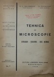 TEHNICA DE MICROSCOPIE / ELEMENTE DE HEMATOLOGIE / NOTIUNI ASUPRA NEURONULUI , COLIGAT DE TREI CARTI , 1937 -1939 , PREZINTA PETE PE BLOCUL DE FILE