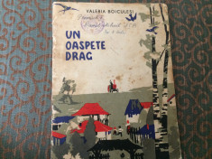 un oaspete drag valeria boiculesi poezii ed tineretului 1960 RPR carte ilustrata foto