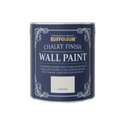 Vopsea Lavabila Chalky Wall Paint White 1 Litru foto