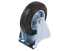 Roată de transport rigidă 125mm 100kg gumă