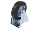 Roată de transport rigidă 125mm 100kg gumă