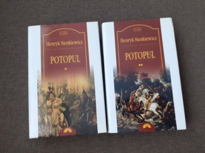 Henryk Sienkiewicz - Potopul (2 volume, Leda Clasic) foto