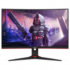 Monitor LED Gaming Curbat AOC C27G2AE 27 inch FHD VA 1ms 165Hz Black foto