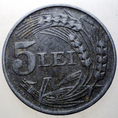 7.332 ROMANIA WWII 5 LEI 1942