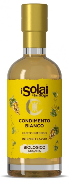 Otet BIO balsamic alb(ideal pentru salate) autentic de Modena, densitate &asymp; 1,20 iSolai