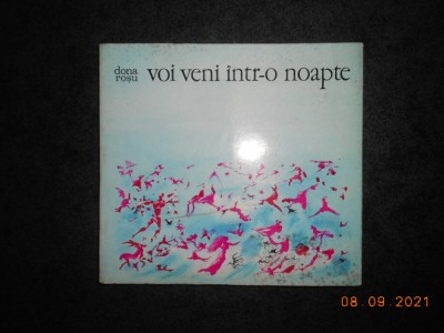 Dona Rosu - Voi veni intr-o noapte (1971, cu autograful si dedicatia autoarei) foto