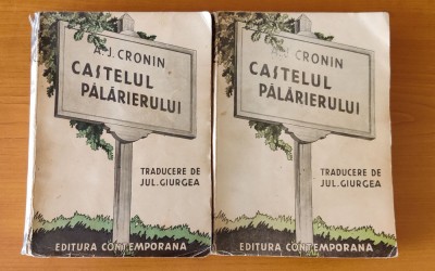 A. J. Cronin - Castelul pălărierului 2 vol (Ed. Contemporană trad. Jul. Giurgea) foto