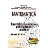 Matematica. Exercitii si probleme pentru clasa a 8-a semestrul 1 - D. Schneider