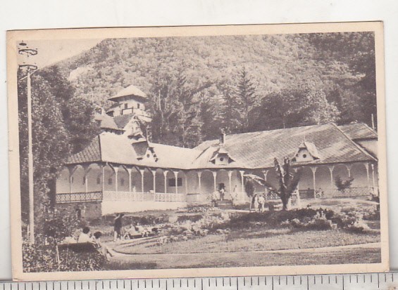 bnk cp Caciulata - Baile calde - circulata 1958 - Libraria noastra