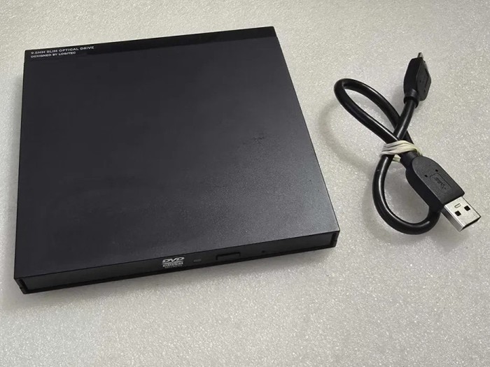 Unitate optica dvd-rw extern Logitech LDR-PUD8U3LBK USB 3.0 (9.5 mm)
