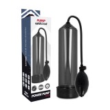 Pompa manuala PUMP ADDICTED - Power RX3, pentru marirea penisului si imbunatatirea performantelor sexuale, ajustabila, culoare neagra, 23 cm