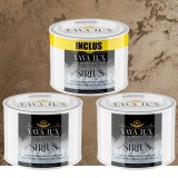 Vopsea Decorativă de Lux Sirius &ndash; Cafea cu Lapte | Pachet 1.5L (2&times;0.5L + 0.5L Inclus), Finisaj Perlat cu Perle de Sticlă -Toro Decor